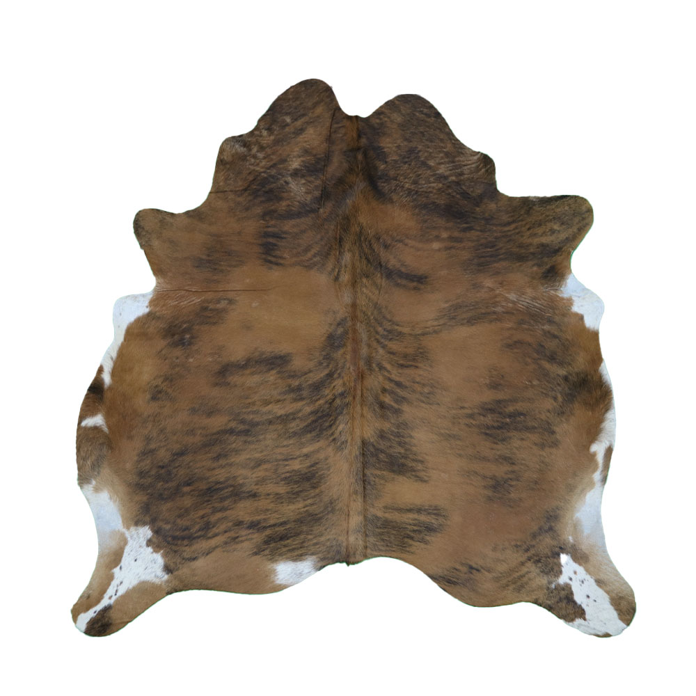 Kuhfell 563 in Gestromt, 200 × 200 cm – Produktfoto 1