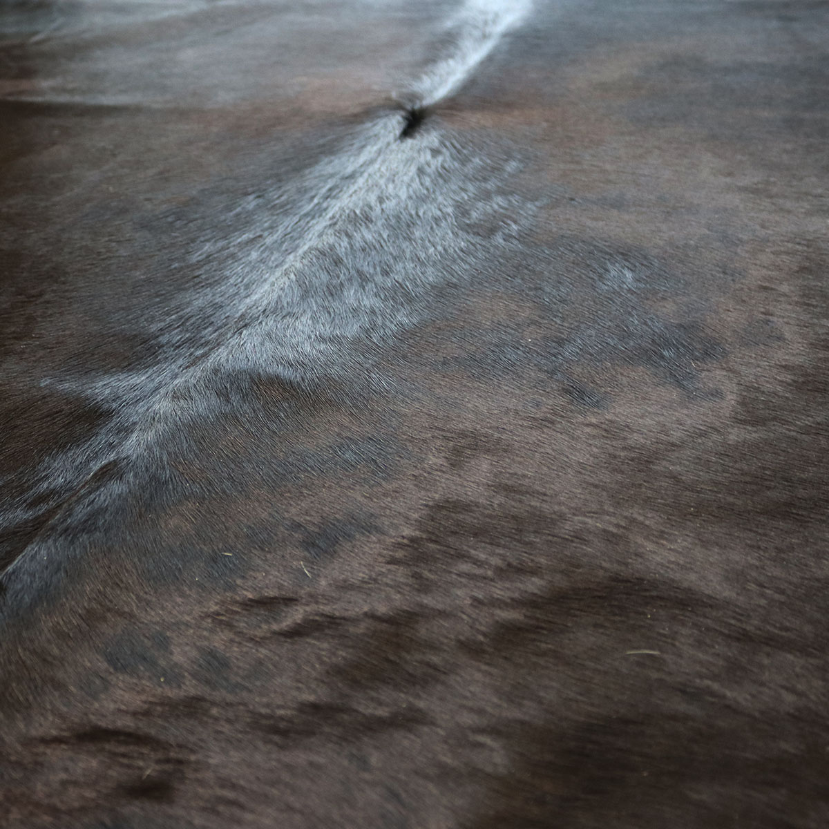Kuhfell 618 – Schwarz-Weiß, 230 × 215 cm – Ansicht 2