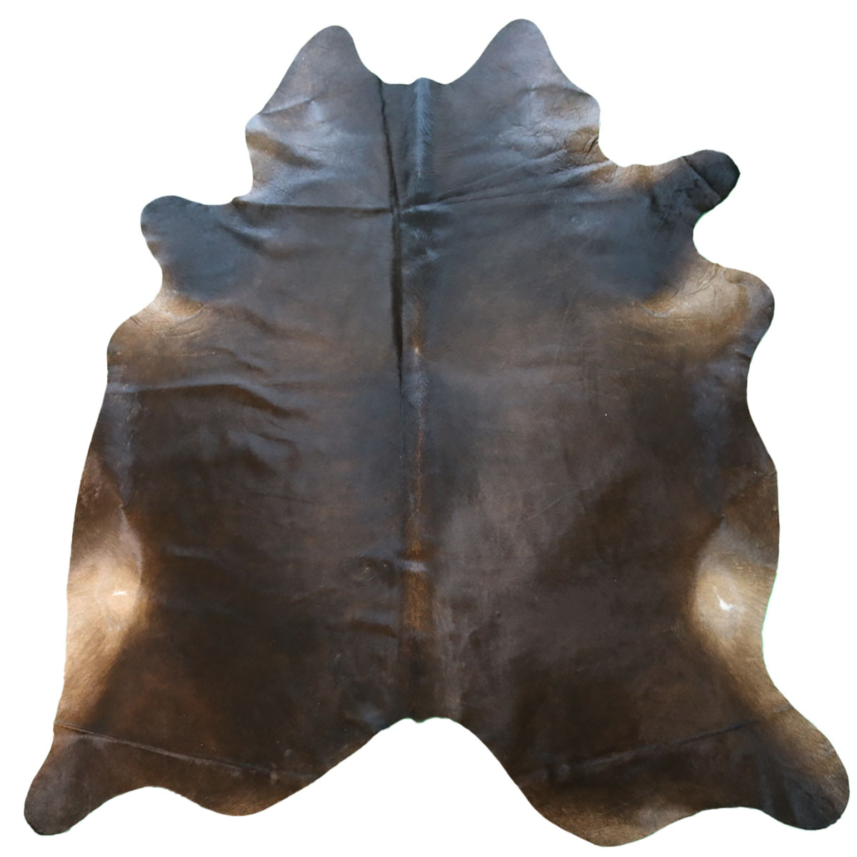 Kuhfell 613 – Dunkel, 230 × 200 cm