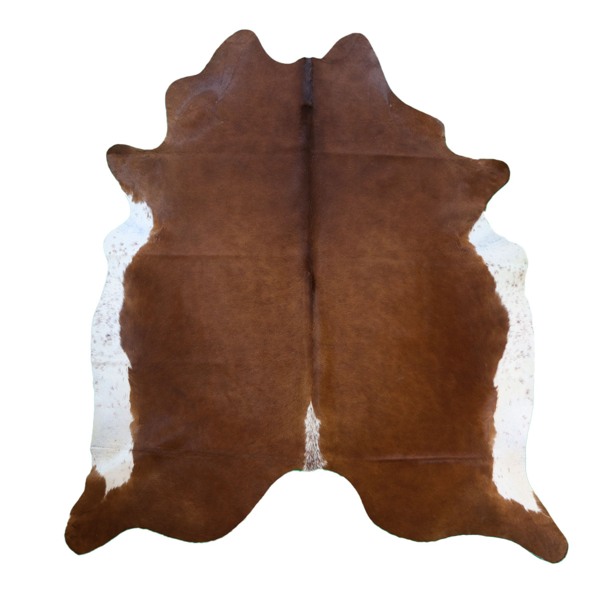 Kuhfell Braun 230 × 210 cm – Gesamtansicht, SKU 590